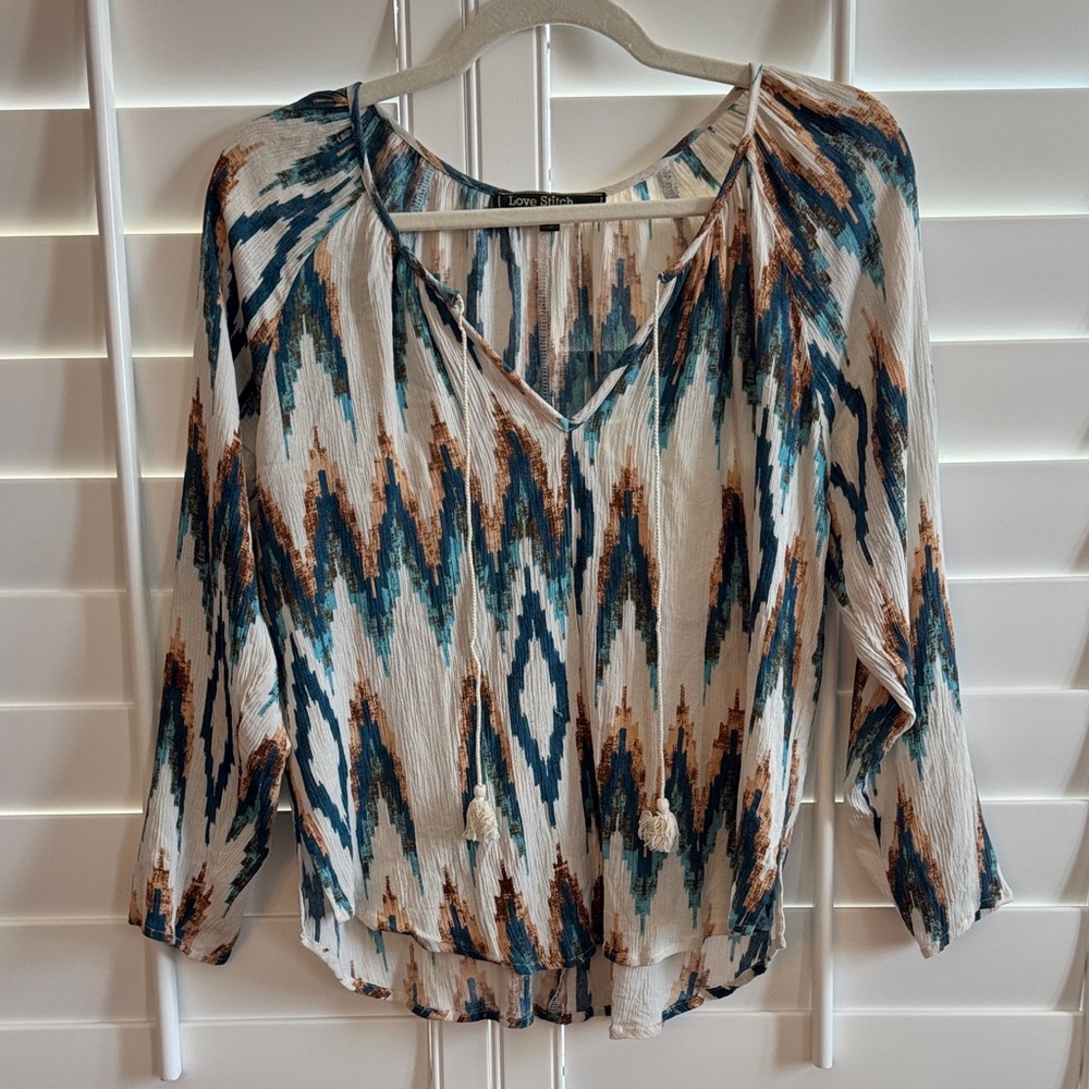 Love Stitch boho blouse
